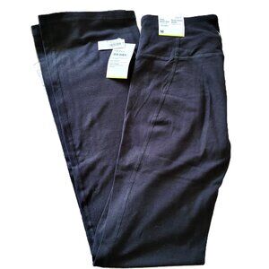 *NEW* OLD NAVY Women's Slim Boot-Cut Black Yoga Pants Size Medium